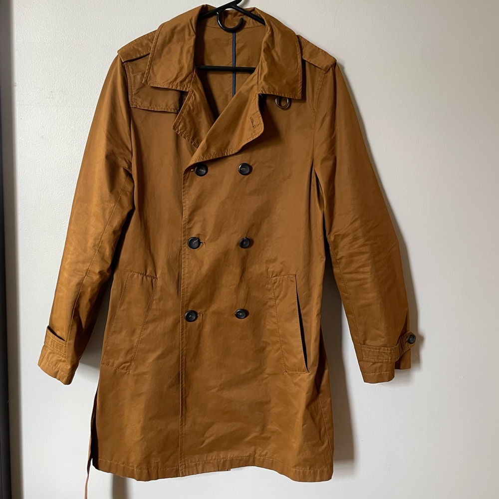 Mens Zara Trench Coat.